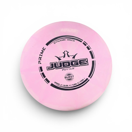 Vist Large View of Product Image Which is Used Dynamic Discs PRIME BURST JUDGE Disc Golf Putter Pink
