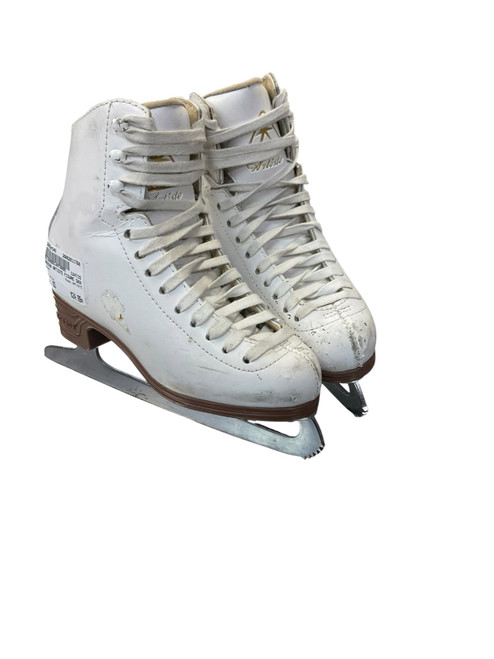 Vist Large View of Product Image Which is Used Jackson ARTISTE Girls Figure Skate White Junior 02