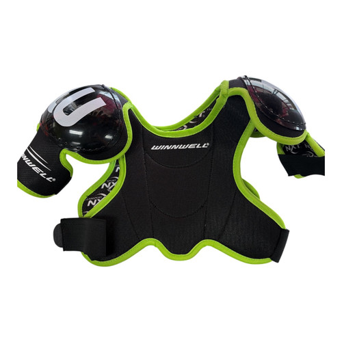 Vist Large View of Product Image Which is Used WinnWell NXT Youth Shoulder Pads MD