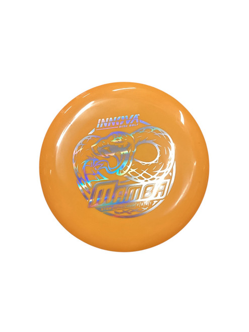 Vist Large View of Product Image Which is Used Innova STAR MAMBA Disc Golf Driver Yellow