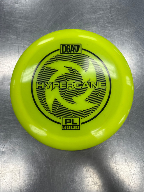 Vist Large View of Product Image Which is Used DGA PL HYPERCANE Disc Golf Driver Yellow