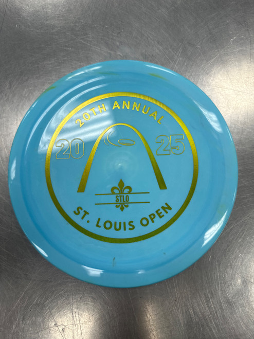 Vist Large View of Product Image Which is Used Streamline TURBULENCE Disc Golf Mid Range Carolina Blue