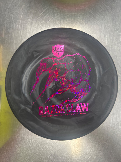 Vist Large View of Product Image Which is Used Discmania KYLE KLEIN SWIRL P-LINE P4 Disc Golf Putter Black