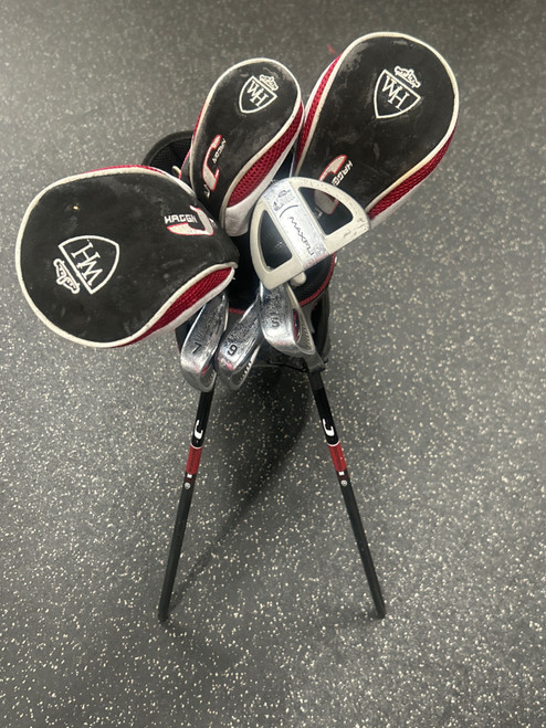 Vist Large View of Product Image Which is Used Walter Hagen HAGEN JR Jr Package Set RH Black 8 Piece