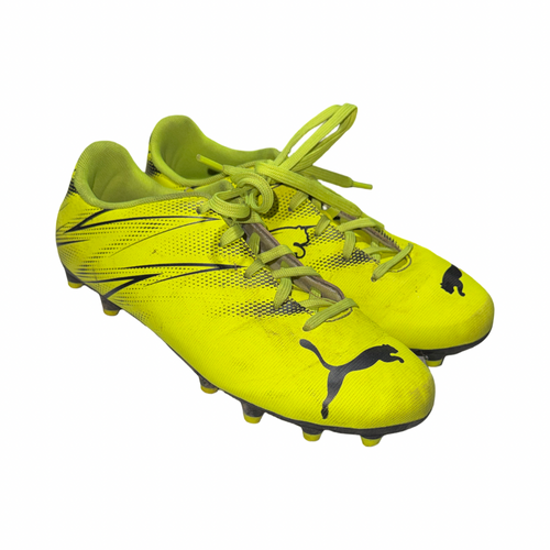 Vist Large View of Product Image Which is Used Puma Soccer Cleats Optic Yellow Senior 5