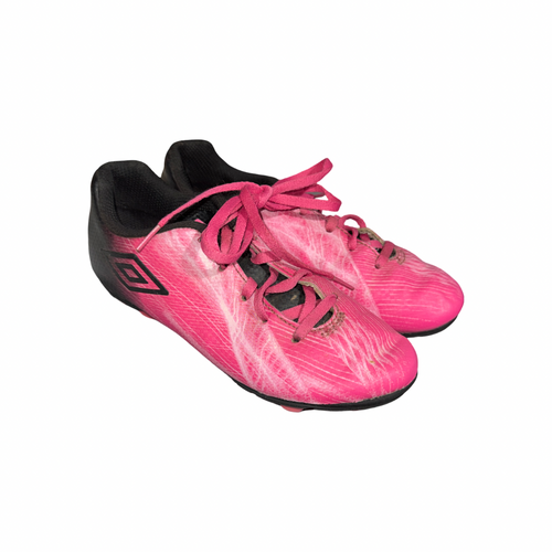 Vist Large View of Product Image Which is Used Umbro Soccer Cleats Pink Junior 02