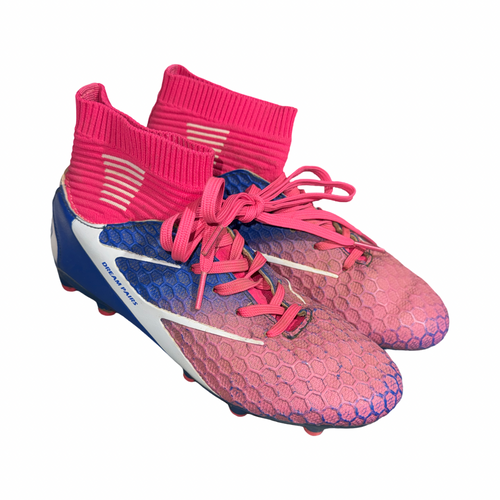 Vist Large View of Product Image Which is Used Dream Pairs Soccer Cleats Pink Junior 02
