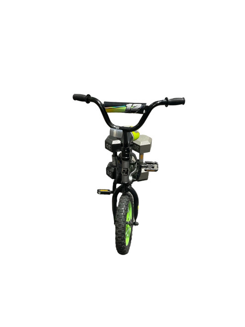 Vist Large View of Product Image Which is Used Huffy ROCK IT Training Wheel Bike Boys Green 12"