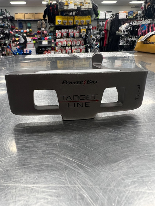 Vist Large View of Product Image Which is Used Powerbilt TARGET LINE Mens Putter RH