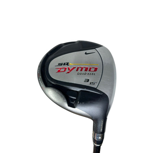 Vist Large View of Product Image Which is Used Nike SQ DYMO QUAD KEEL Mens Fairway Wood RH 3 Wood