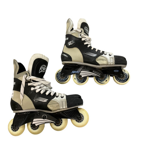 Vist Large View of Product Image Which is Used Bauer VAPOR Senior Rec Fitness Skates Black Senior 10
