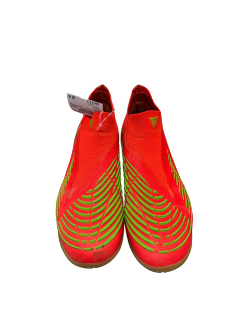 Vist Large View of Product Image Which is Used Adidas Soccer Indoor Shoes Orange Senior 8.5
