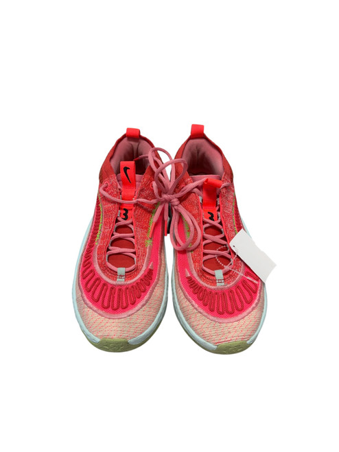 Vist Large View of Product Image Which is Used Nike Basketball Shoes M Orange Senior 9.5
