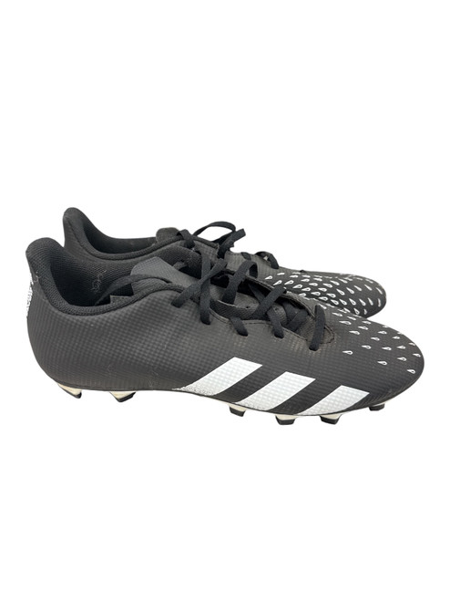 Vist Large View of Product Image Which is Used Adidas Soccer Cleats Black Senior 10.5