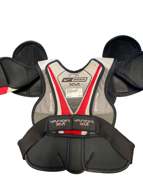 Vist Large View of Product Image Which is Used Bauer XVI Junior Shoulder Pads LG