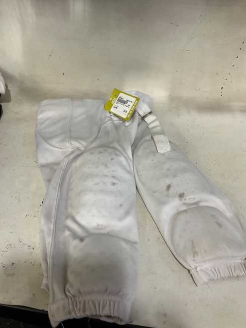 Vist Large View of Product Image Which is Used Champro Youth FB Integrated Pants White MD
