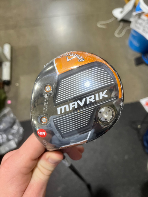 Vist Large View of Product Image Which is Used Callaway MAVRIK Mens Fairway Wood LH 5 Wood