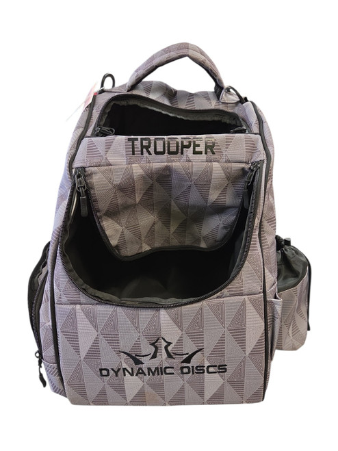 Vist Large View of Product Image Which is Used Dynamic Discs Disc Golf Backpack Grey