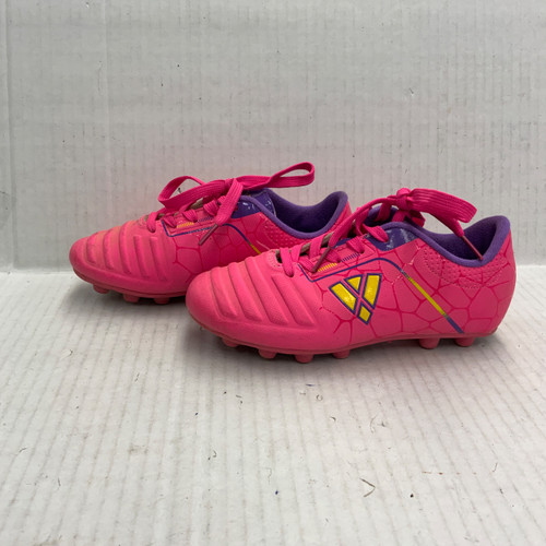 Vist Large View of Product Image Which is Used Vizari Soccer Cleats Pink Youth 13.5