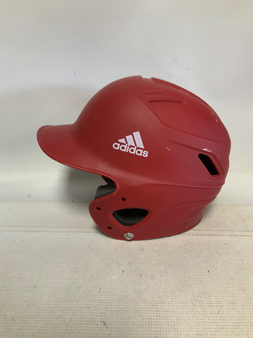 Vist Large View of Product Image Which is Used Dsg RED Batting Helmet No Mask Red S/M
