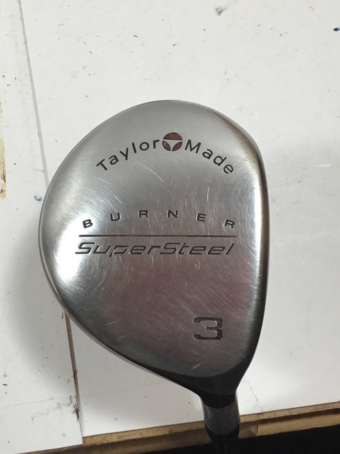 Vist Large View of Product Image Which is Used Taylormade BURNER SUPERSTEEL Mens Fairway Wood RH 3 Wood