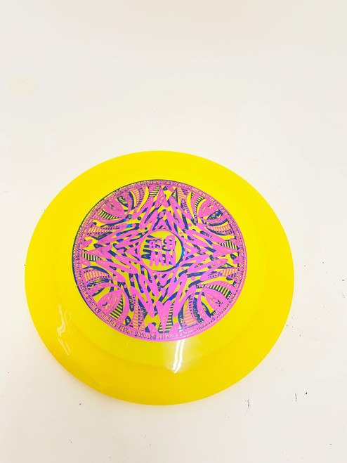 Vist Large View of Product Image Which is Used NWBC0 Disc Golf Driver Yellow