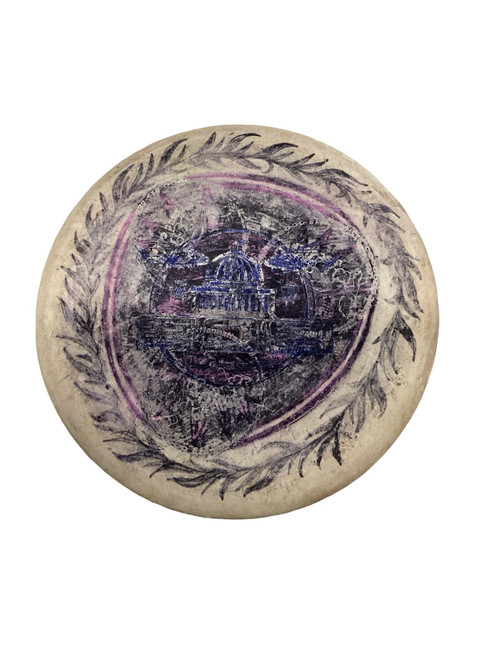 Vist Large View of Product Image Which is Used Gateway WARLOCK Disc Golf Putter White