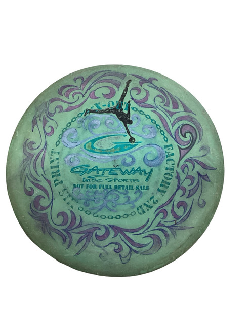 Vist Large View of Product Image Which is Used Gateway WIZARD Disc Golf Putter Green