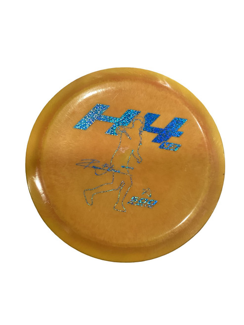 Vist Large View of Product Image Which is Used Prodigy Disc H4 V2 Disc Golf Driver Orange