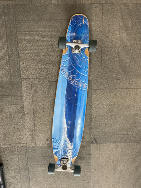 Vist Large View of Product Image Which is Used Sector 9 MISSION 7 Longboard Royal Blue Long