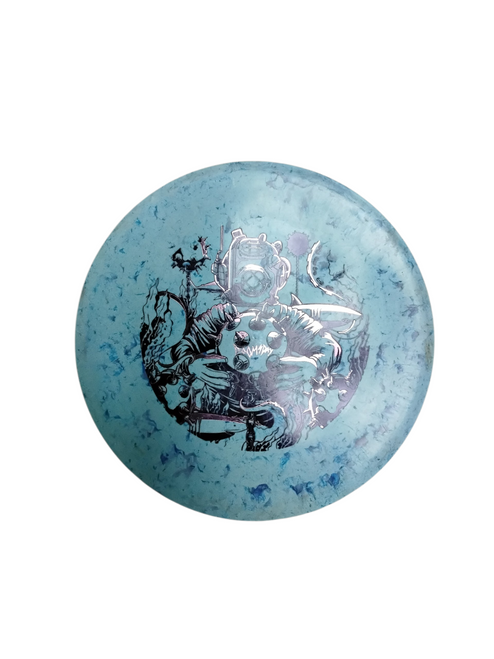 Vist Large View of Product Image Which is Used DOOMSDAY DEPTH CHARGE Disc Golf Putter Royal Blue