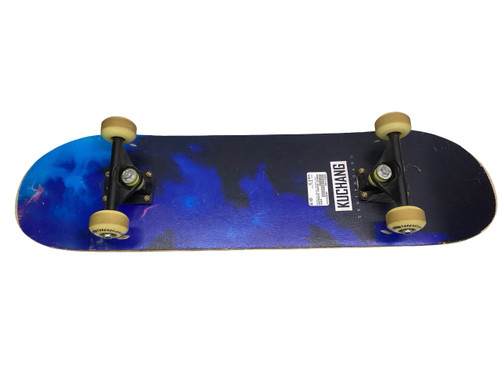Vist Large View of Product Image Which is Used BURNING KUCHANG SKATEBOARD Complete Skateboard Royal Blue 8"