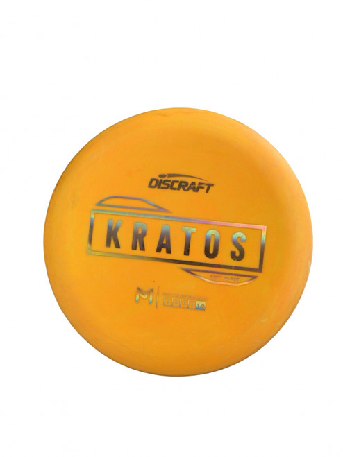 Vist Large View of Product Image Which is Used Discraft KRATOS Disc Golf Putter Orange