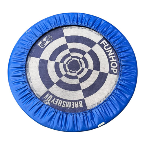 Vist Large View of Product Image Which is Used Exercise Trampoline Royal Blue