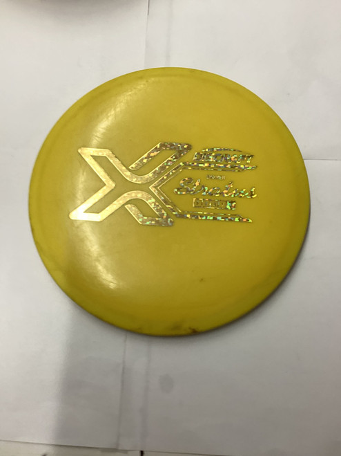 Vist Large View of Product Image Which is 170g Used Discraft STRATUS Disc Golf Driver Yellow
