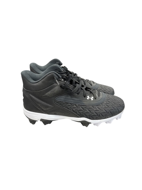 Vist Large View of Product Image Which is Used Under Armour BASEBALL CLEAT BB/SB Cleats Black Senior 6