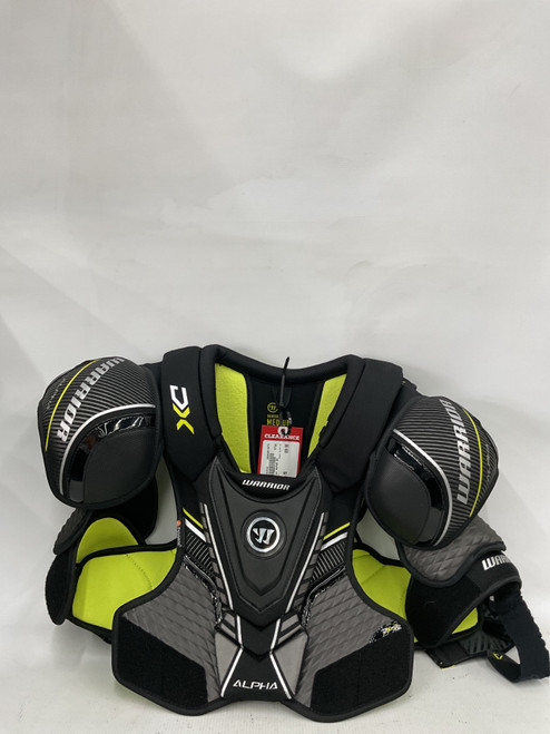 Vist Large View of Product Image Which is Used Warrior ALPHA DX Senior Shoulder Pads MD