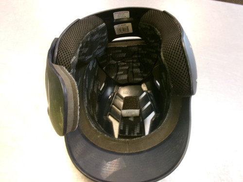 Vist Large View of Product Image Which is Used Marucci HELMET Batting Helmet No Mask Navy Blue XL