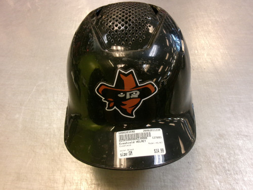Vist Large View of Product Image Which is Used Evoshield HELMET Batting Helmet No Mask Black SM
