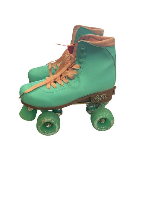Vist Large View of Product Image Which is Used, RETRO, ROLLER SKATES, Senior, Roller Quad Skates, Royal Blue, Adjustable