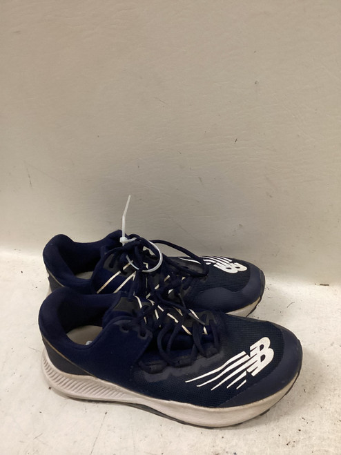 Vist Large View of Product Image Which is Used New Balance DYNASON BB/SB Cleats Navy Blue Senior 7
