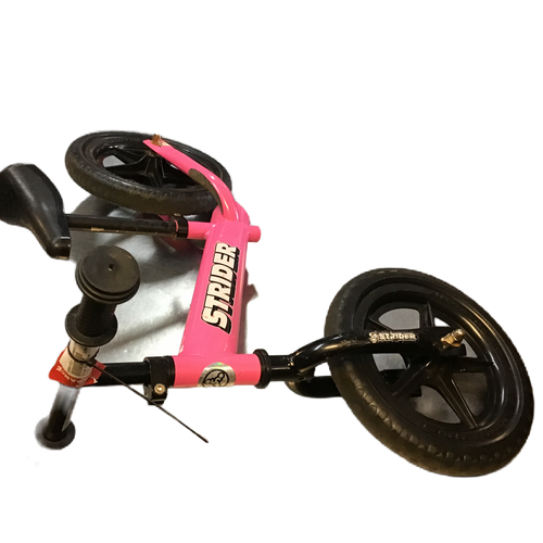 Vist Large View of Product Image Which is Used Strider Balance Bike Girls Pink 12"