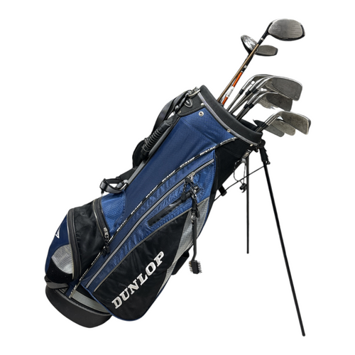 Vist Large View of Product Image Which is Used Z MODEL 2 Mens Golf Package Set Right Hand Navy Blue 14 Piece