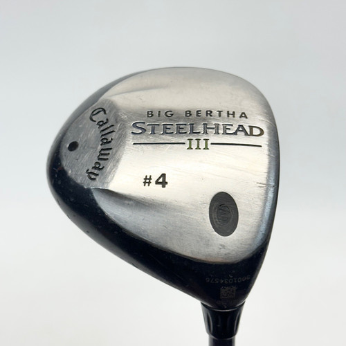 Vist Large View of Product Image Which is Used Callaway BIG BERTHA STEELHEAD III Mens Fairway Wood RH 4 Wood