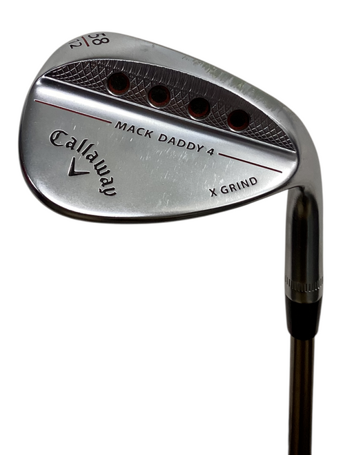 Vist Large View of Product Image Which is Used Callaway MACK DADDY 4 Golf Wedge Mens RH 58 Degree