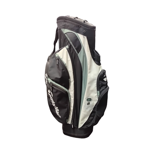 Vist Large View of Product Image Which is Used Taylormade Mens Cart Bag Black