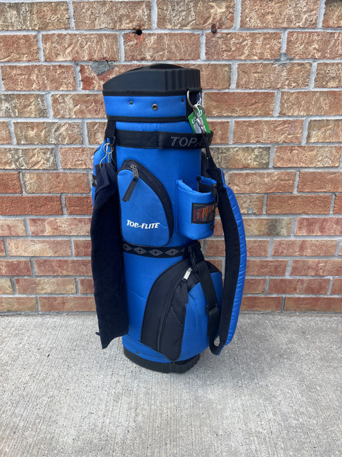 Vist Large View of Product Image Which is Used Top Flite TOPFLITE Mens Cart Bag Royal Blue