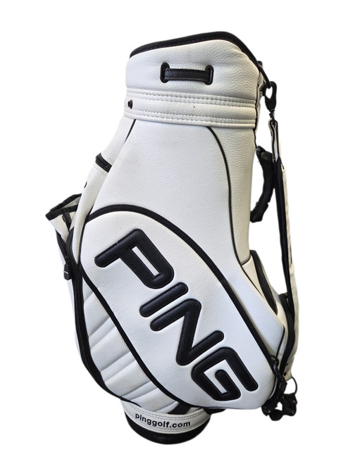 Vist Large View of Product Image Which is Used Ping CART BAG Mens Cart Bag White