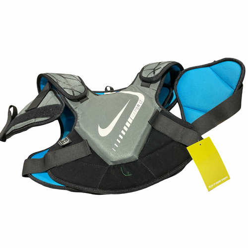 Vist Large View of Product Image Which is Used Nike VAPOR LT Lacrosse Shoulder Pads Black XL