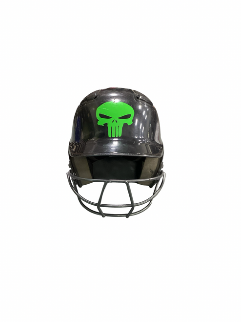 Vist Large View of Product Image Which is Used Easton BLACK HELMET W/MASK Batting Helmet w/Mask Black MD